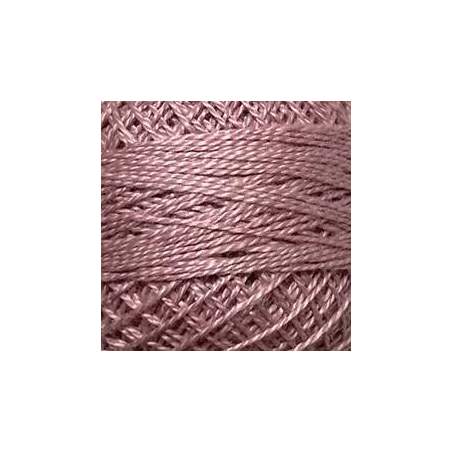 Valdani, Filato da Ricamo Pearl Cotton 12 Colorfast,  Solids 881 - Distant Mauve Light