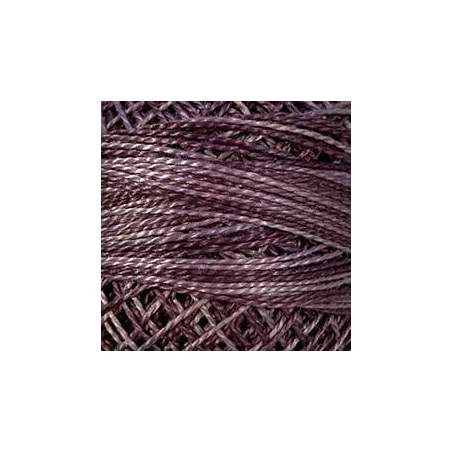Valdani, Filato da Ricamo Pearl Cotton 12 Colorfast,  Variegated H210 - Melancholic Purple - Heirloom Collection