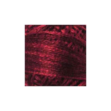 Valdani, Filato da Ricamo Colorfast Gomitolo Mulinè a 3 capi, O78 - Aged Wine - deep burgundy shades