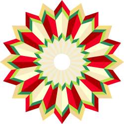 Cartamodello PDF Sotto Albero di Natale - Oh, Christmas Tree Skirt Roberta De Marchi - 1