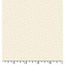 copy of EQP New Vintage Sweetheart Glacier Blue, Tessuto verde menta con rametti e cuori EQP Textiles - Ellie's Quiltplace - 1