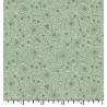 EQP Forward to the Past - Hollyberry – Glacier Blue, tessuto verde menta con piccole fogliage verde menta e rosa EQP Textiles - 