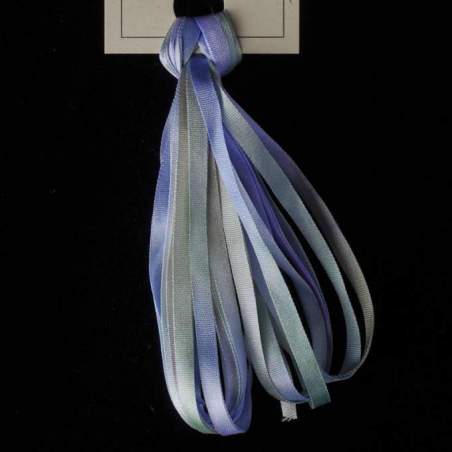 Nastro di Seta sfumato, Montano Walden Pond - Silk Ribbon, Treenway Silks