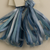 Nastro di Seta sfumato, Montano Glacier Lake - Silk Ribbon, Treenway Silks