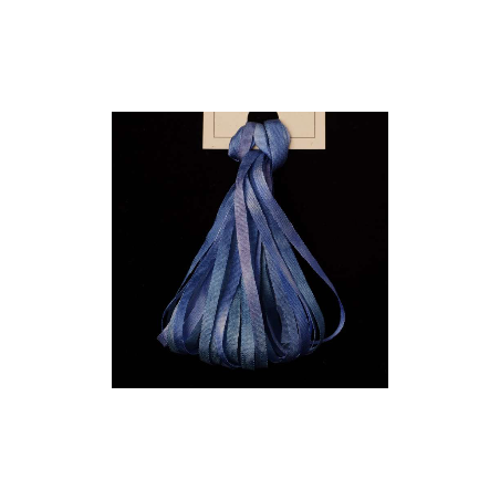Nastro di Seta sfumato, Montano Glacier Lake - Silk Ribbon, Treenway Silks