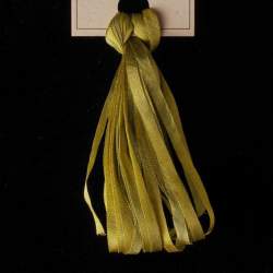 Nastro di Seta sfumato, Montano Willow Green - Silk Ribbon, Treenway Silks