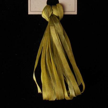 Nastro di Seta sfumato, Montano Willow Green - Silk Ribbon, Treenway Silks