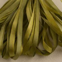Nastro di Seta sfumato, Montano Willow Green - Silk Ribbon, Treenway Silks Treenway Silks - 2