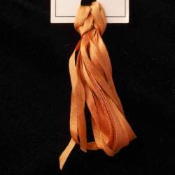 Nastro di Seta Tinta Unita, 9515 Ochre - Silk Ribbon, Treenway Silks Treenway Silks - 1