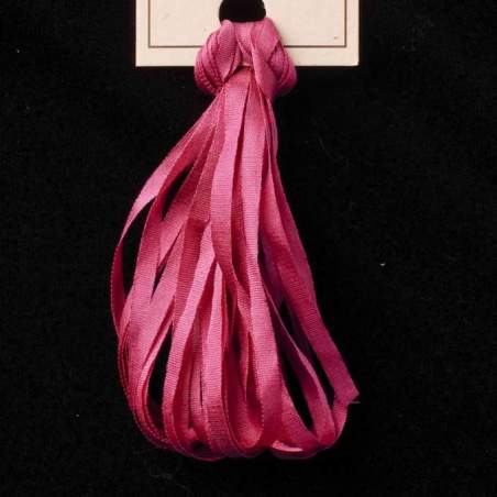Nastro di Seta Tinta Unita, 223 Star Ruby - Silk Ribbon, Treenway Silks