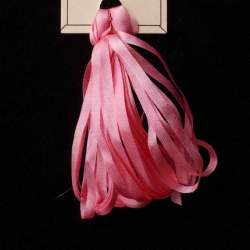 Nastro di Seta Tinta Unita, 308 Rose Petal Pink - Silk Ribbon, Treenway Silks