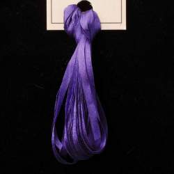 Nastro di Seta Tinta Unita, 49 Purple Rain - Silk Ribbon, Treenway Silks