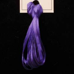 Nastro di Seta Tinta Unita, 49 Purple Rain - Silk Ribbon, Treenway Silks Treenway Silks - 1