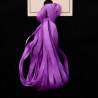 Nastro di Seta Tinta Unita, 52 Amethyst  - Silk Ribbon, Treenway Silks