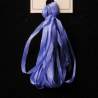 Nastro di Seta Tinta Unita, 955 French Blue - Silk Ribbon, Treenway Silks