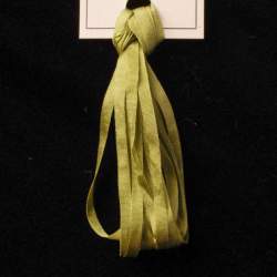 Nastro di Seta Tinta Unita, 952 Pheasant Green - Silk Ribbon, Treenway Silks