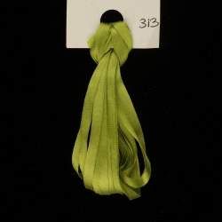 Nastro di Seta Tinta Unita, 313 Midori - Silk Ribbon, Treenway Silks