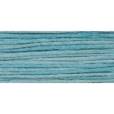 Weeks Dye Works, Filato da ricamo Mulinè - Cotton Floss, Blu Capri