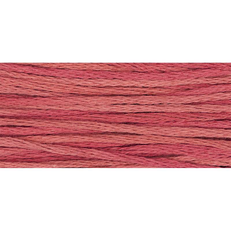 Weeks Dye Works, Filato da ricamo Mulinè - Cotton Floss, Raspberry Pink