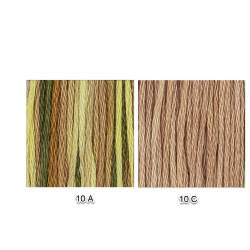 House of Embroidery, Filo da ricamo Mulinè STRANDED THREAD 2 X 5 metri- Oak House of Embroidery - 1