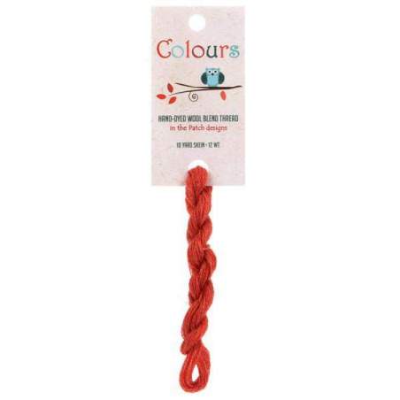 In the Patch Designs, Filato da Ricamo in Lana, Colours Wool Thread- Salmon