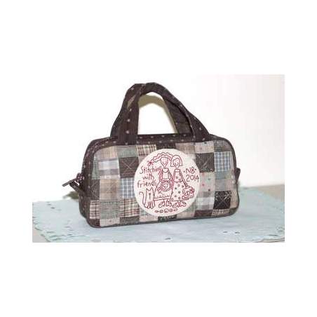 Cartamodello Stitching with friends Zip Case- The Birdhouse