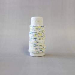 Filo Sashiko Sfumato Shaved Ice Blue Yellow 100% Cotone Hidamari di Cosmo