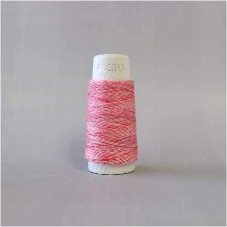 Filo Sashiko Sfumato Strawberry Milk 100% Cotone Hidamari di Cosmo Cosmo - 1