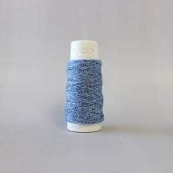 Filo Sashiko Sfumato Denim Blue 100% Cotone Hidamari di Cosmo