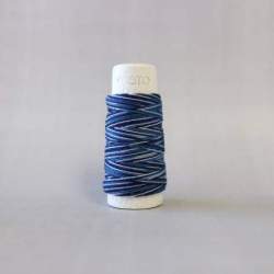 Filo Sashiko Sfumato Deep Ocean 100% Cotone Hidamari di Cosmo