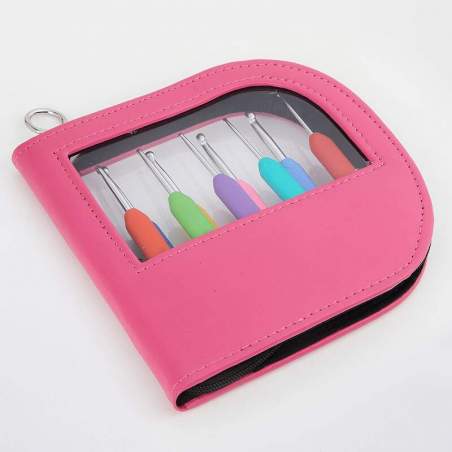 Set de Ganchillos de Aluminio con mango suave - KnitPro