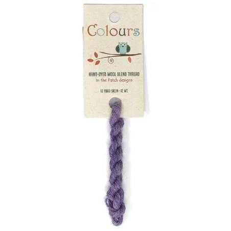 In the Patch Designs, Filato da Ricamo in Lana, Colours Wool Thread- Lilac