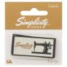 Simplicity - Etichette termoadesive Vintage Macchina per Cucire