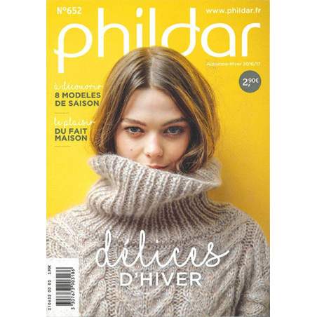 Phildar, Dèlices D'Hiver n.652- Autunno/ Inverno 2016- 2017 Phildar - 1