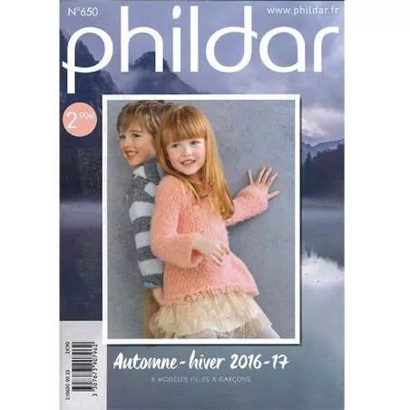 Phildar, Kids n.650 - Autunno/ Inverno 2016- 2017