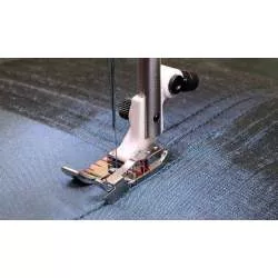 Piedino Patchwork con guida laterale a 1/4" o 6mm - Husqvarna Viking 1/4" Edge Stitching Foot