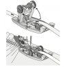 PFAFF - Piedino per elastici con sistema IDT
