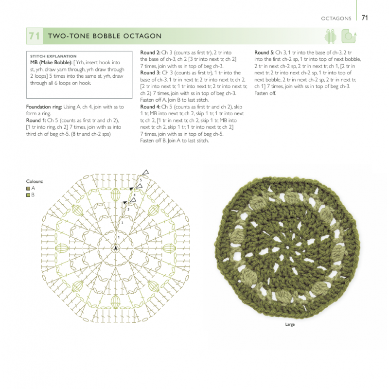 The Block Collection: 150 inspiring stash-busting shapes to knit and crochet by Heather Lodinsky Search Press - 10