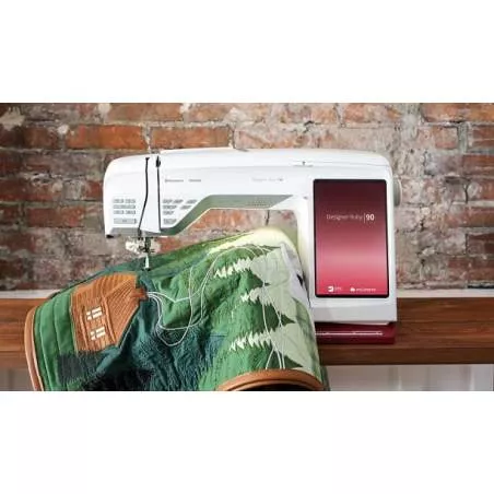 Designer Ruby™ 90 Husqvarna Viking - Macchina Elettronica per Cucire (senza unità Ricamo)