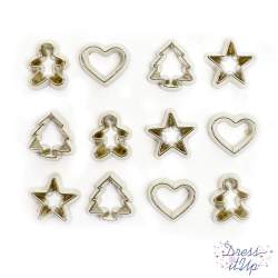 Dress It Up, Bottoni Decorativi- Mini Cookie Cutters