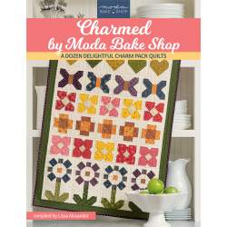 Charmed by Moda Bake Shop - A Dozen Delightful Charm Pack Quilts by Lissa Alexander