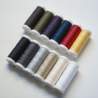 Set di 12 filati per cucire 100% Poliestere da 200m - Ackermann Universal Nahgarn