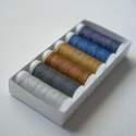 Set di 6 filati per cucire jeans misto cotone da 120m - Ackermann Jeans 80 Ackermann - 2