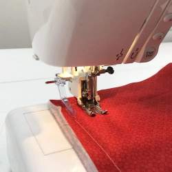 Piedino doppio trasporto con guida quilt - Janome