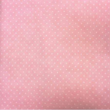 Moda Fabrics Essential Dots - Tessuto Rosa Sfumato a Pois