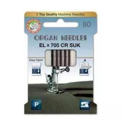 Aghi EL x705 Chromium SUK da 80 per Punti di Copertura, EcoPack da 5 Aghi
