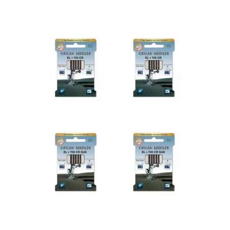 20 Aghi misti per macchina taglia cuci - EL x705 e EL x705 SUK