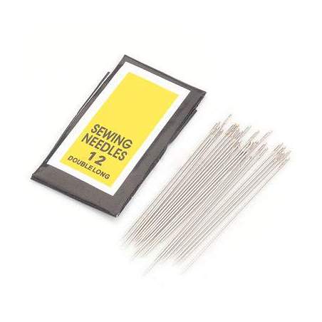 25 Aghi per Imbastire, per Cucire o da Rammendo 40 x 0.45 mm