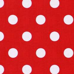 Moda Fabrics, tessuto rosso...