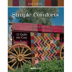Simple Comforts, 12 Quilts très Cosy, Kim Diehl QUILTmania - 1